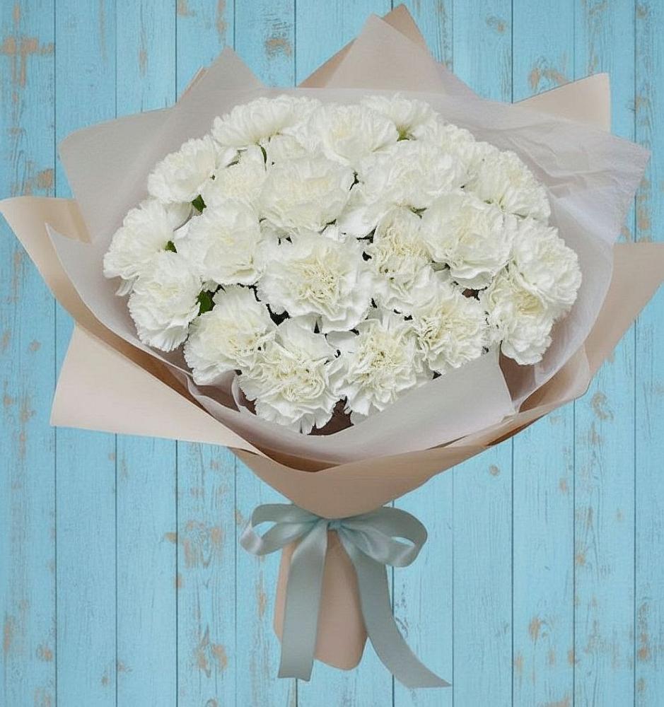 Букет цветов из: Гвоздики в Красноармейске Саратовской области