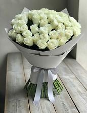 Букет 35 Белых роз в Красноармейске Саратовской области