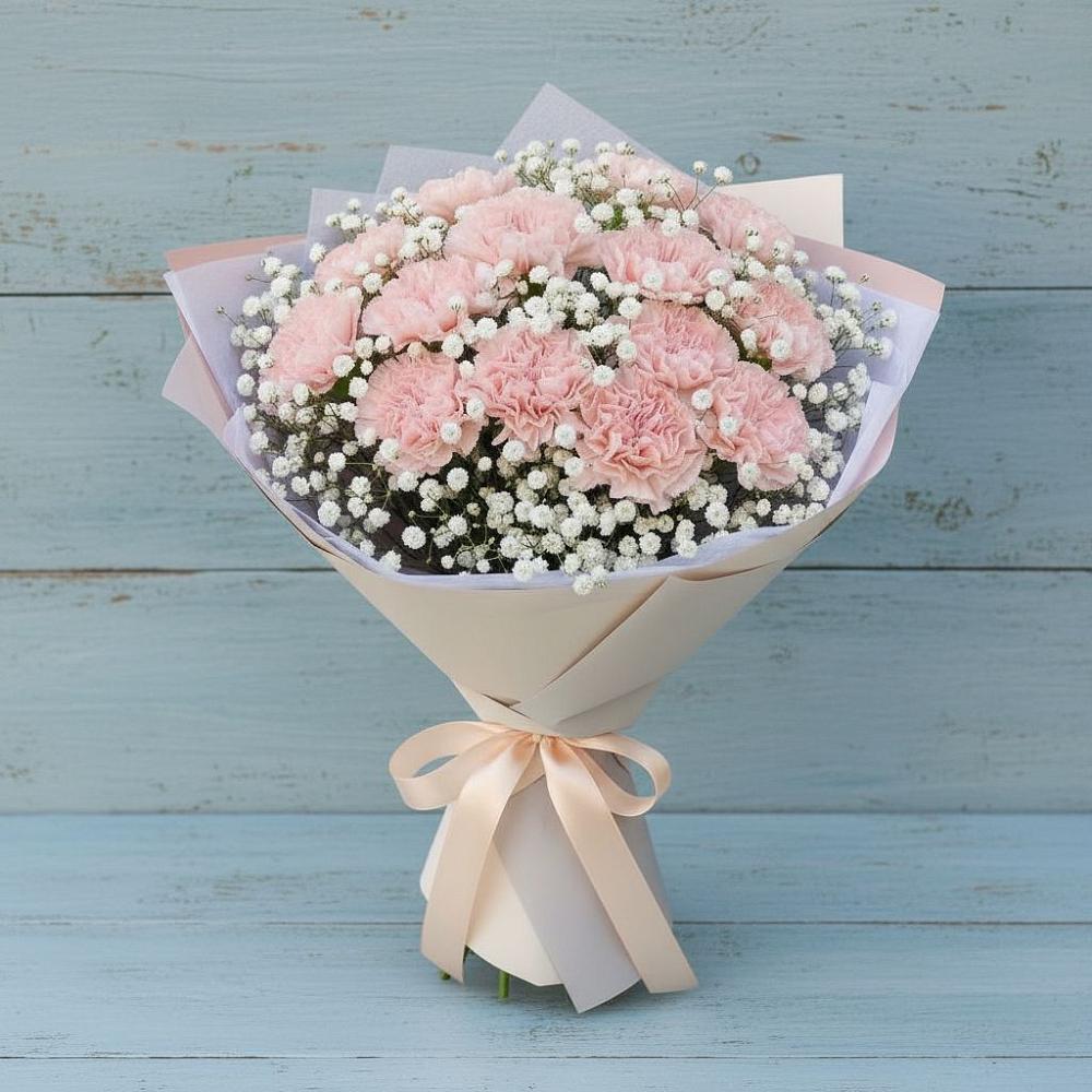 Букет цветов из: Гвоздики в Красноармейске Саратовской области