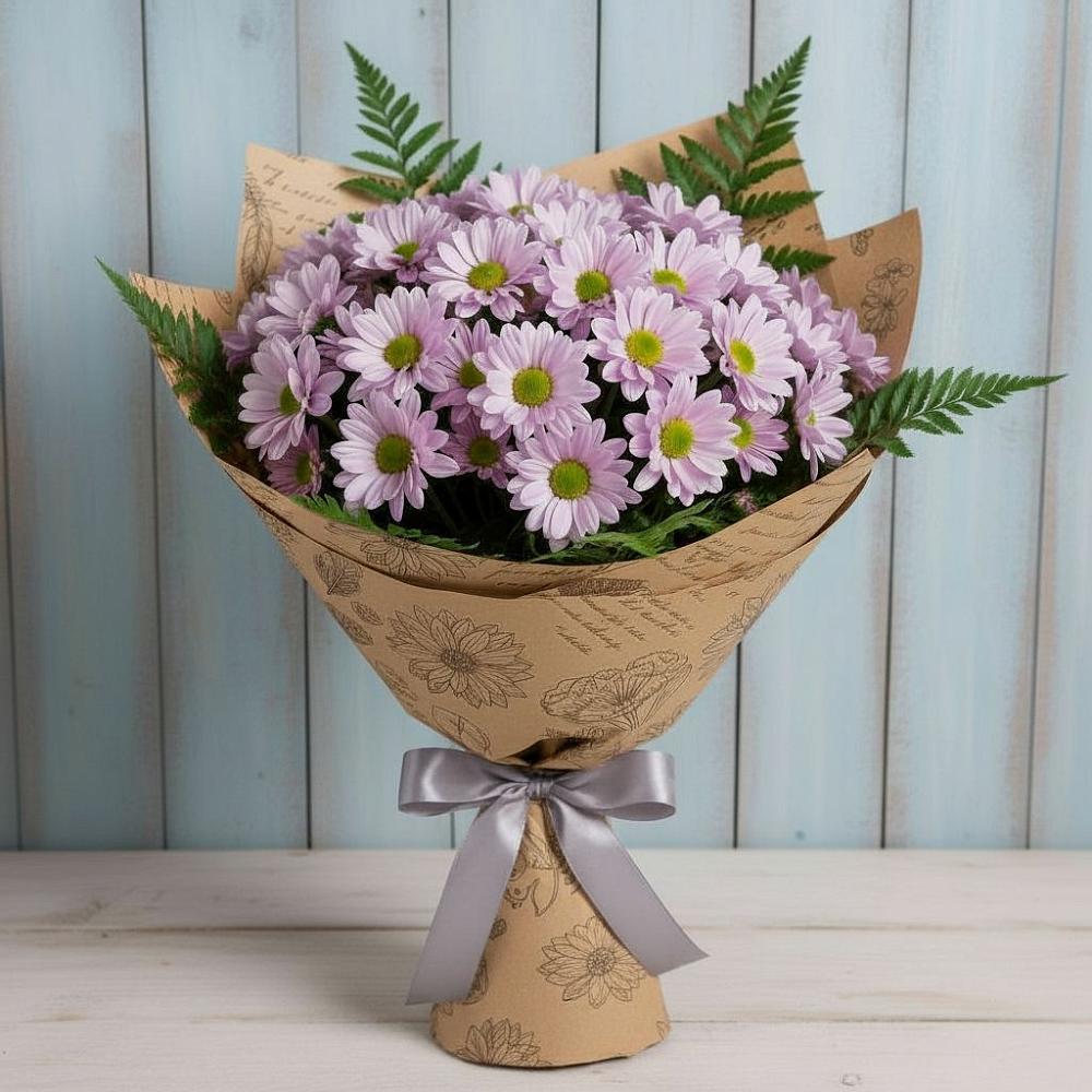 Букет цветов из: Хризантемы в Красноармейске Саратовской области