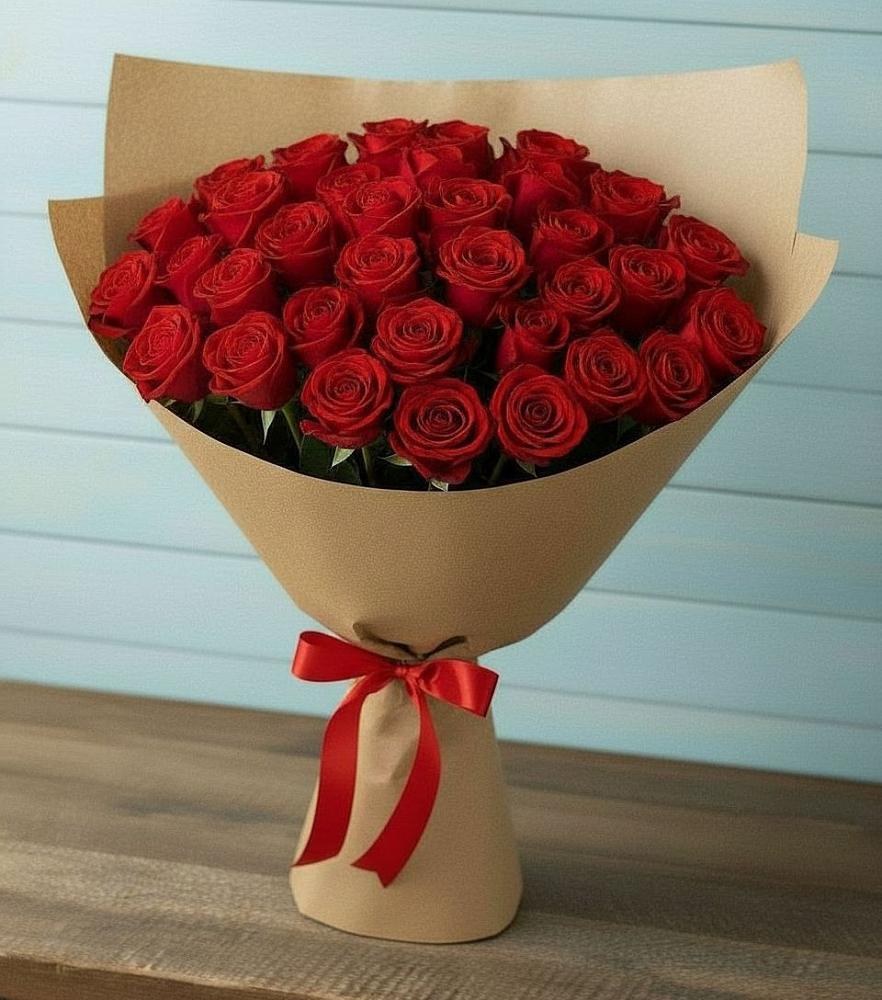 Букет Красные розы Милано в Красноармейске Саратовской области