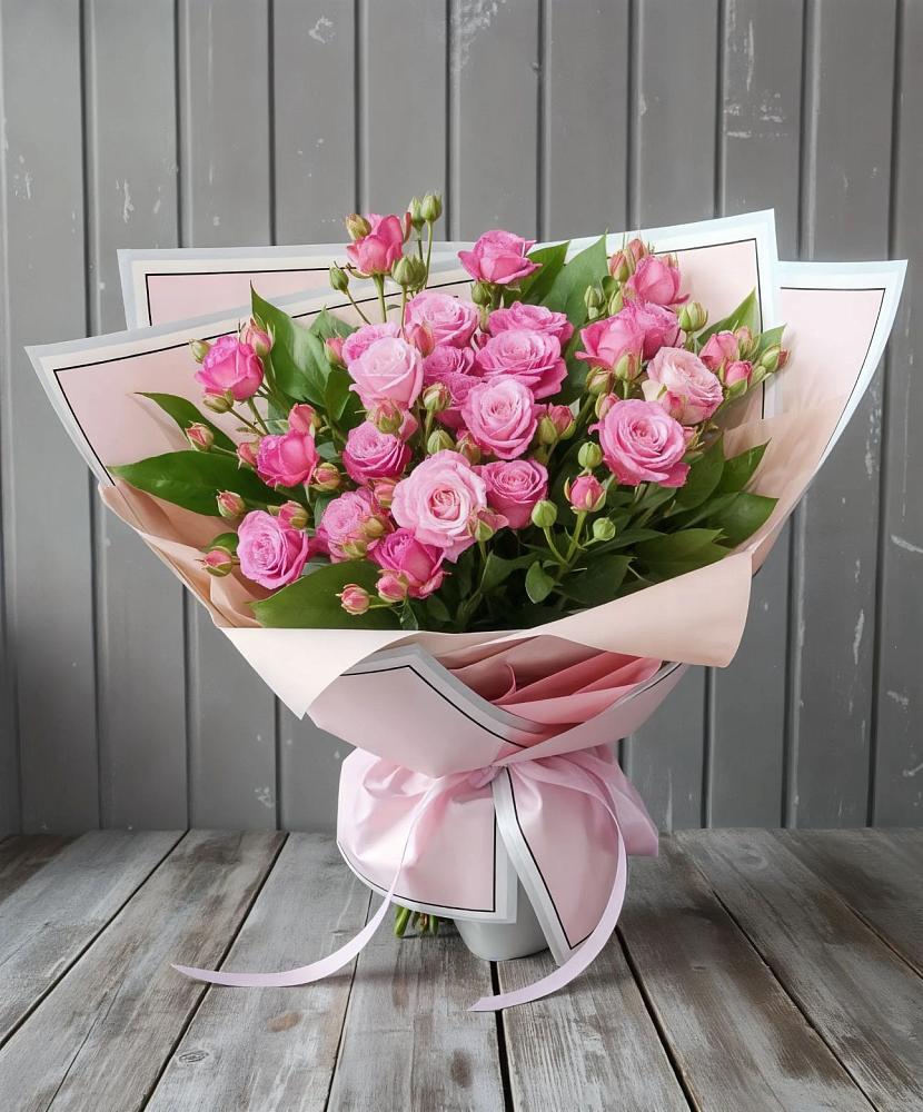 Букет Розовый кустик в Красноармейске Саратовской области