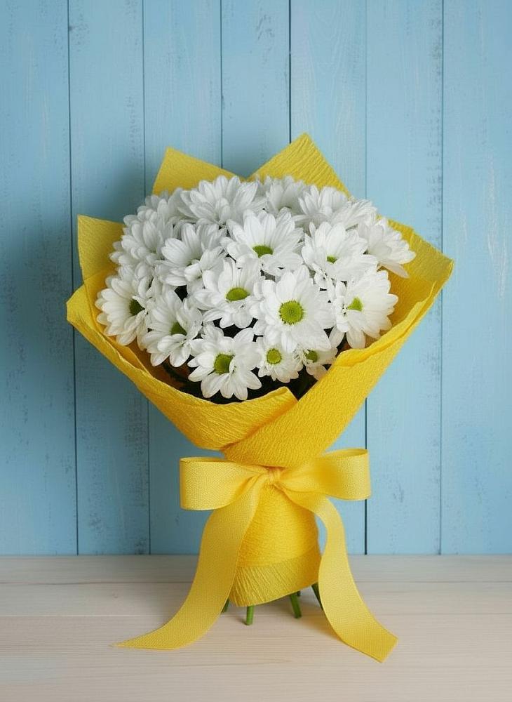 Букет цветов из: Хризантемы в Красноармейске Саратовской области