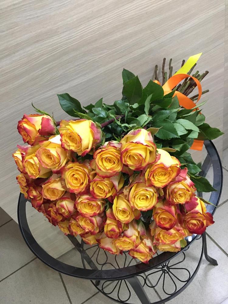 Букет Желтые розы в Красноармейске Саратовской области