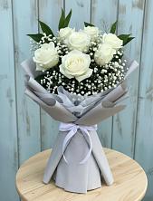 Букет цветов из:  Розы в Красноармейске Саратовской области