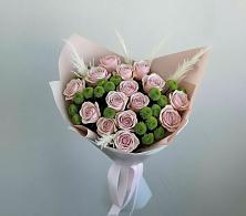 Букет цветов из:  Розы и Хризантемы в Красноармейске Саратовской области
