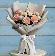 Букет цветов из:  Розы в Красноармейске Саратовской области