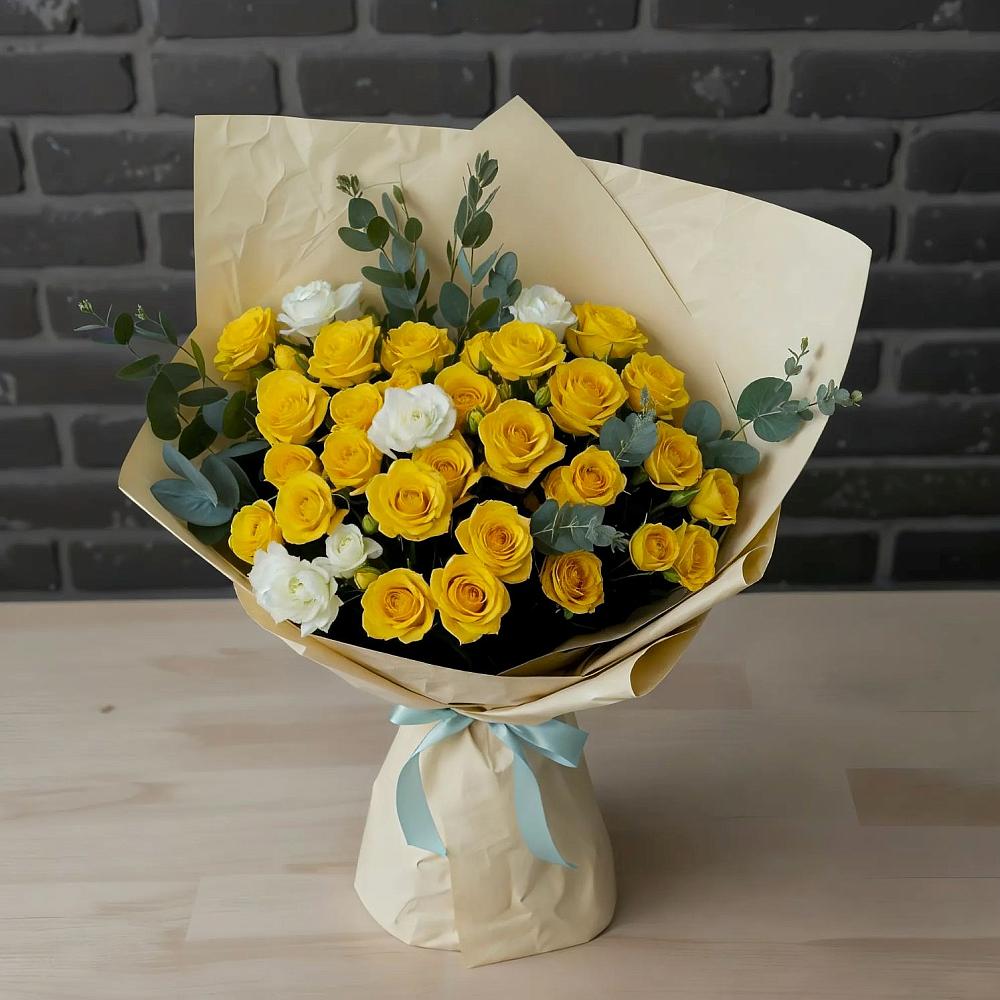 Букет цветов из: Розы в Красноармейске Саратовской области