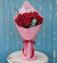 Букет цветов из:  Розы в Красноармейске Саратовской области