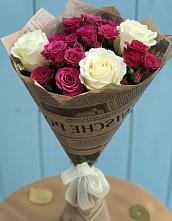 Букет цветов из:  Розы в Красноармейске Саратовской области