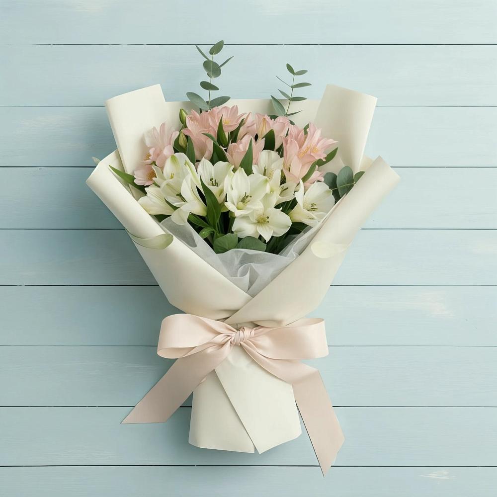 Букет цветов из: Альстромерии в Красноармейске Саратовской области