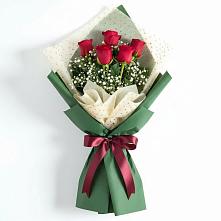 Букет цветов из:  Розы в Красноармейске Саратовской области