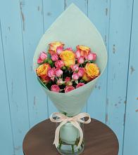 Букет цветов из:  Розы в Красноармейске Саратовской области