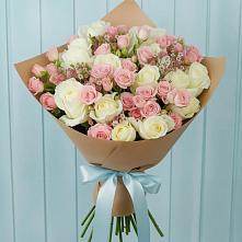 Букет цветов из:  Розы в Красноармейске Саратовской области