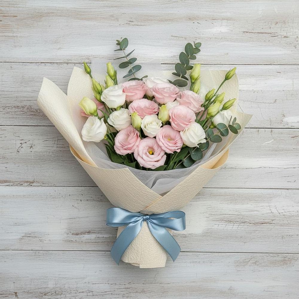 Букет цветов из: Лизиантусы в Красноармейске Саратовской области